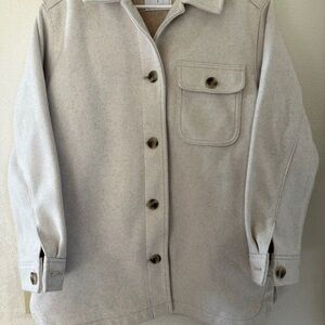 Old Navy Beige Collared Jacket